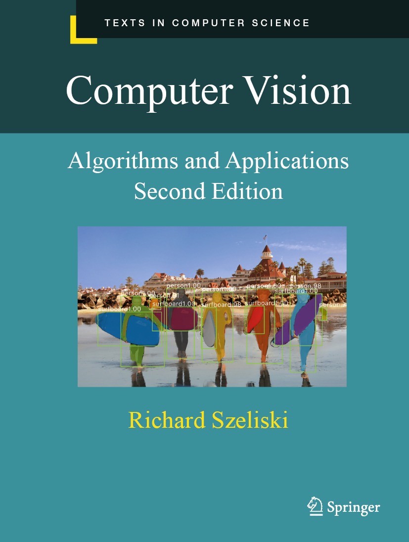 Computer Vision: Algorithms and Applications 第二版封面