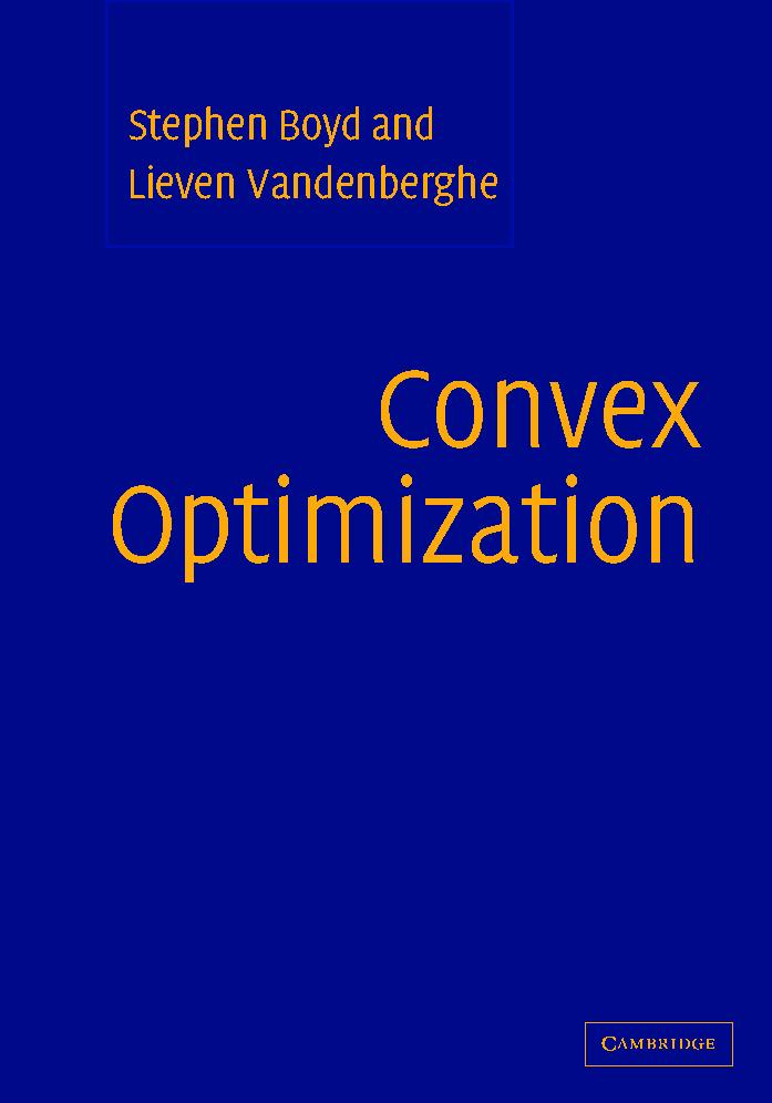Convex Optimization 封面